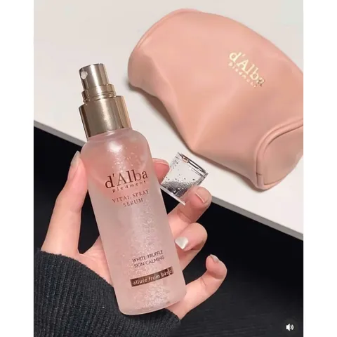 XỊT KHOÁNG D’ALBA HỒNG RESTOCK CỰC NÓNG Giữ lớp makeup mịn 100ml