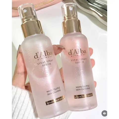 XỊT KHOÁNG D’ALBA HỒNG RESTOCK CỰC NÓNG Giữ lớp makeup mịn 100ml