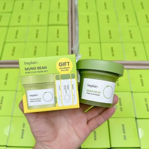 Mặt Nạ Đất Sét Beplain Mungbean Pore Clay Mask
