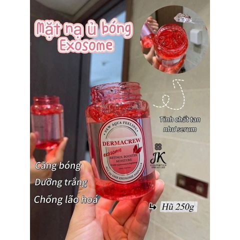 Tinh Chất Ủ Bóng Retinol Dermacrew Exosome