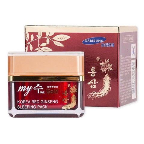 KEM SÂM MY GOLD DƯỠNG DA NGÀY VÀ ĐÊM -AQUA WRINKLE & WHITENING CREAM 50ML
