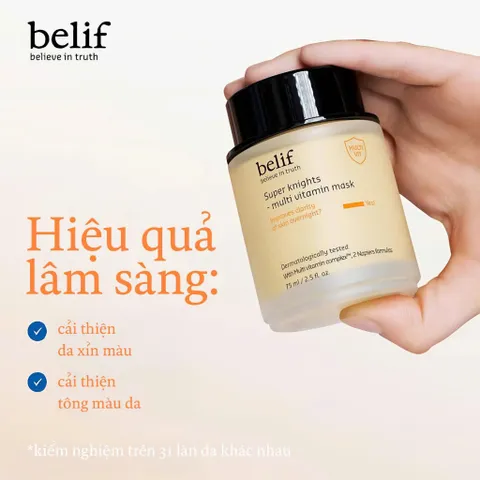 Mặt Nạ Ngủ Belif Super Knights Mask 75ml
