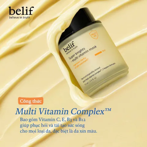 Mặt Nạ Ngủ Belif Super Knights Mask 75ml