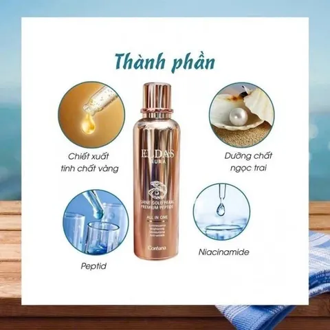 SERUM TẾ BÀO GỐC ELDAS AURA ALL IN ONE 100ML DƯỠNG DA ĐỈNH CAO LÀM QUÀ TẶNG XỊN