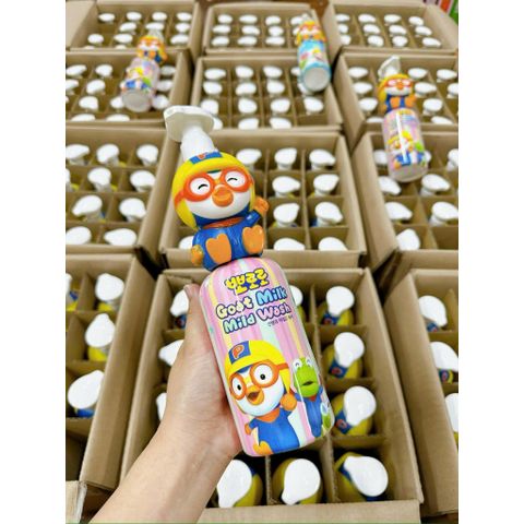 Sữa tắm gội xả 3 in 1 PORORO 400ML HÀN QUỐC
