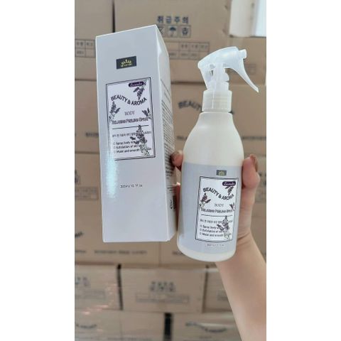 SALES SỐC THÁNG 1 XỊT TẨY DA CHẾT BODY HOA OẢI HƯƠNG QUEENBE 300ML HÀNG CẬN DATE