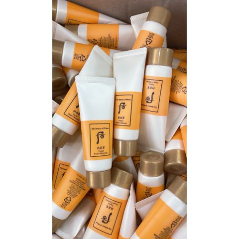 SỮA RỬA MẶT Whoo vàng 40ml The History of Whoo GONG JIN HYANG