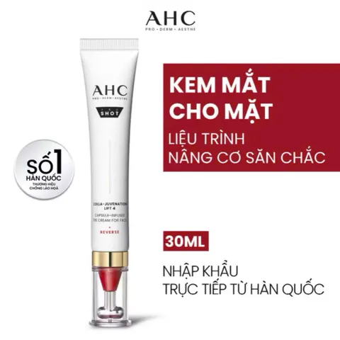 KEM MẮT AHC BẢN MỚI CHO DA CĂNG BÓNG AHC Eye Cream for Face
