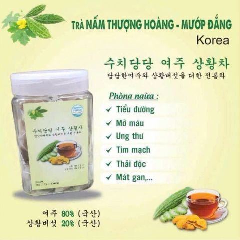 TRÀ NHÂN SÂM HOA CÚC MƯỚP ĐẮNG 30 GÓI TỐT SỨC KHỎE gói trọn chữ Hiếu, trao trọn an tâm