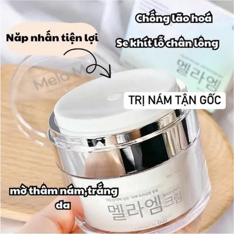 KEM DƯỠNG TRẮNG – MỜ NÁM, TÀN NHANG MELA M HÀN QUỐC