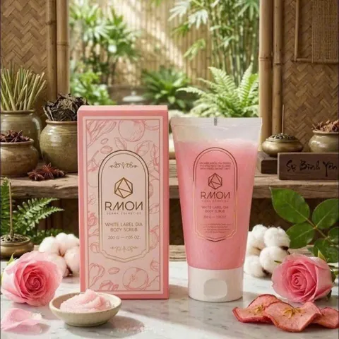 Tẩy da chết body Rmon Pink Salt Body Scrub 2026 200G
