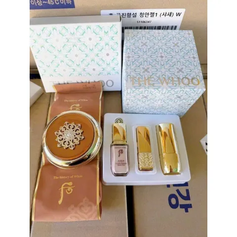 Phấn nước tái sinh Whoo Radiant Essence Cushion SPF50+/PA+++ CUSHION TÁI SINH CAO CẤP NHẤT  ĐẲNG CẤP HOÀNG CUNG