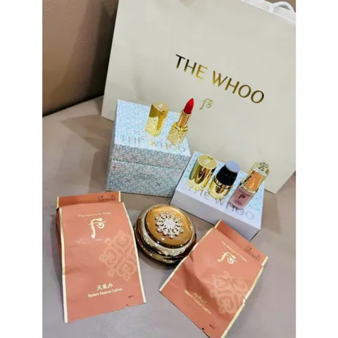Phấn nước tái sinh Whoo Radiant Essence Cushion SPF50+/PA+++ CUSHION TÁI SINH CAO CẤP NHẤT  ĐẲNG CẤP HOÀNG CUNG