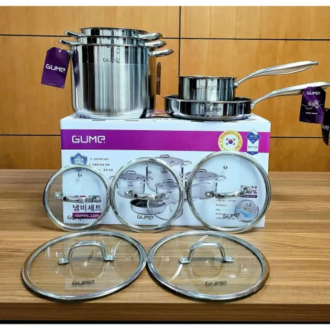 BỘ NỒI 5 MÓN CAO CẤP GUME GMPPS - 2201