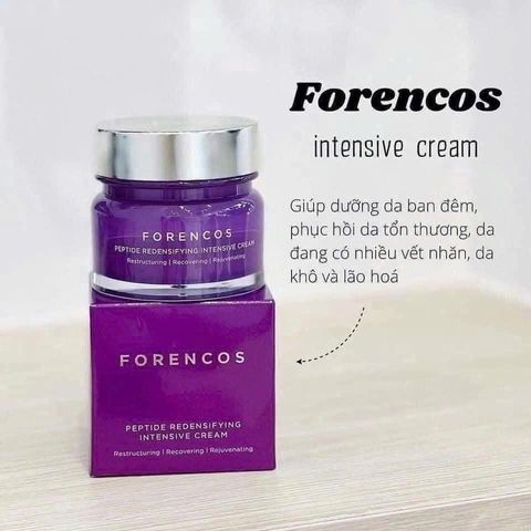 Kem dưỡng ẩm trắng da, tăng độ đàn hồi làm mờ vết nhăn FORENCOS ban ngày và ban đêm 50ml
