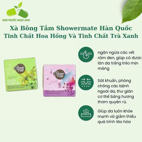 Xà bông thiên nhiên show mate 100g Hàn quốc