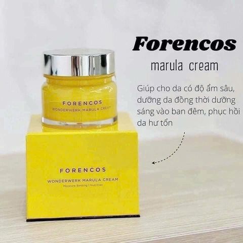 Kem dưỡng ẩm trắng da, tăng độ đàn hồi làm mờ vết nhăn FORENCOS ban ngày và ban đêm 50ml