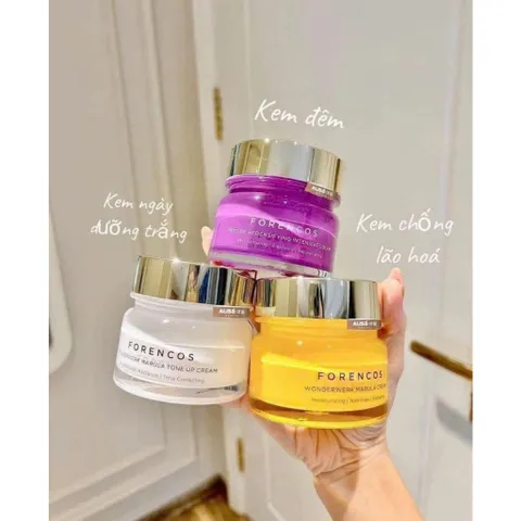 Kem dưỡng ẩm trắng da, tăng độ đàn hồi làm mờ vết nhăn FORENCOS ban ngày và ban đêm 50ml