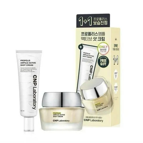 SET KEM DƯỠNG KEO ONG CNP MUA 1 TẶNG 1
