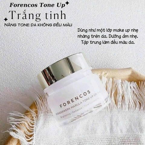 Kem dưỡng ẩm trắng da, tăng độ đàn hồi làm mờ vết nhăn FORENCOS ban ngày và ban đêm 50ml