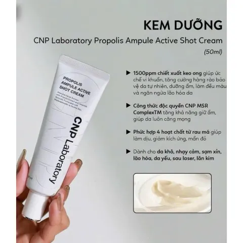 SET KEM DƯỠNG KEO ONG CNP MUA 1 TẶNG 1