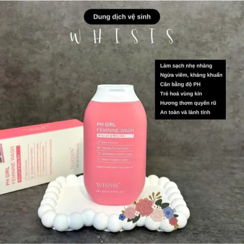 NƯỚC HOA VÙNG KÍN WHISIS SWEET GIRL & DUNG DỊCH VỆ SINH PH GIRL WHISIS