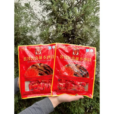 KẸO SÂM ĐÔNG TRÙNG DODAMPOS CM (200gr/gói)