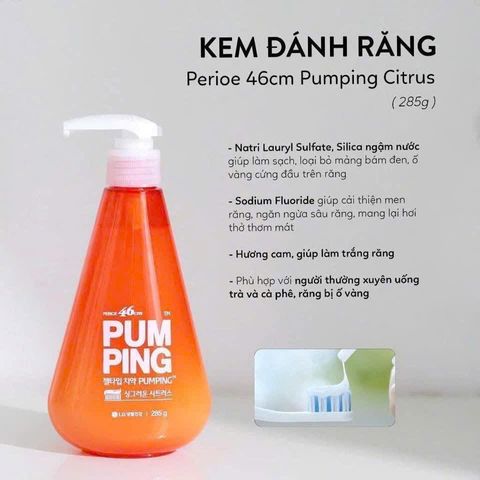 Kem đánh răng Pumping HOT HIT Hàn Quốc