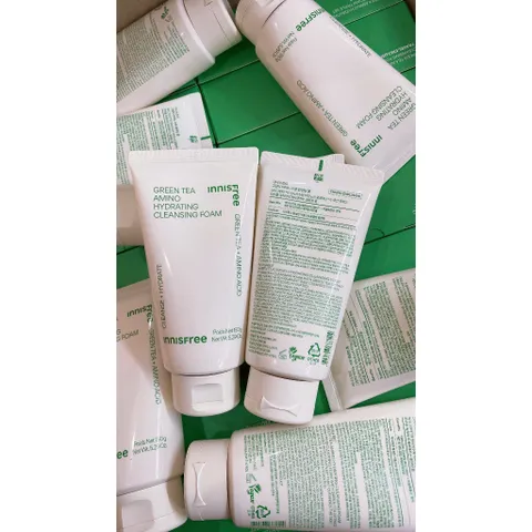 Sửa rửa mặt Innisfree Green Tea Foam Cleanser mẫu mới 150g