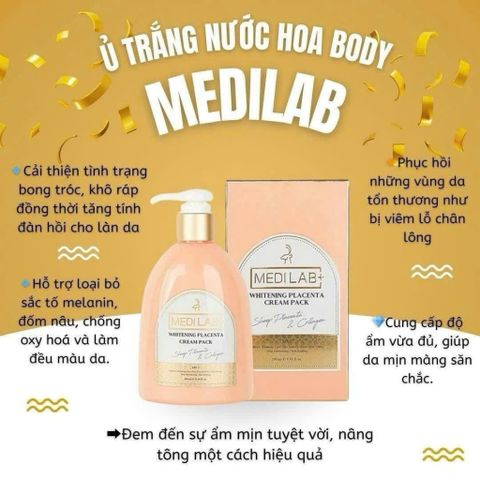 Kem dưỡng thể body Medilab nhau thai cừu 300ML
