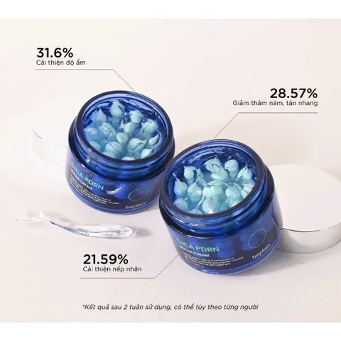 Kem dưỡng BEPLAIN CICA PDRN phục hồi đỉnh cao, trẻ hóa làn da & cấp ẩm, đàn hồi, căng bóng 50ml