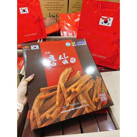 Nước Hồng Sâm Pocheon Hàn Quốc 6 năm tuổi (30 gói * 70ml)