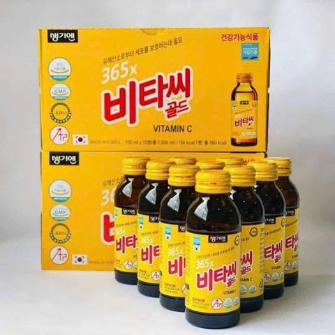 NƯỚC UỐNG GIẢI KHÁT Vitamin C Gold 365