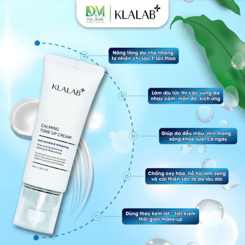 KEM DƯỠNG KLALAB+ Calming Tone Up Cream 70ML