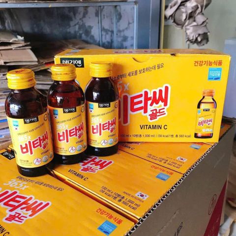 NƯỚC UỐNG GIẢI KHÁT Vitamin C Gold 365