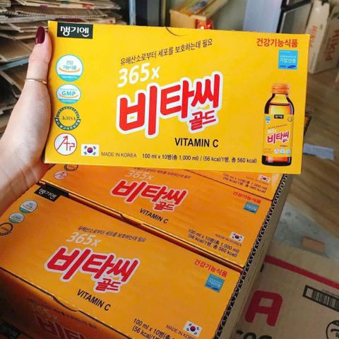 NƯỚC UỐNG GIẢI KHÁT Vitamin C Gold 365