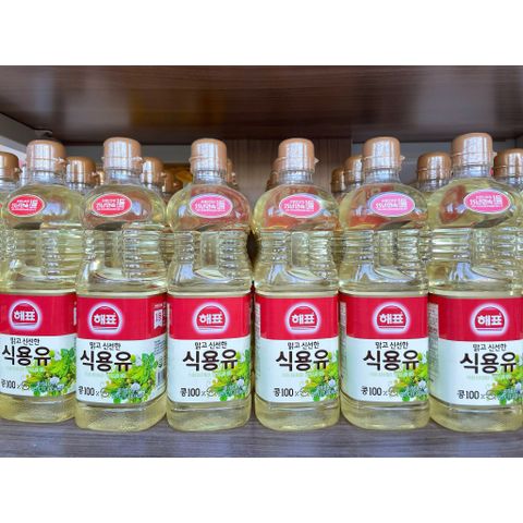 Dầu Đậu Nành Nguyên Chất 100% Haepyo Hàn Quốc