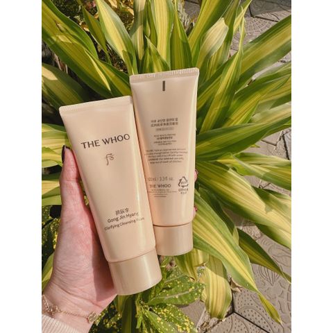 Sữa rửa mặt The Whoo Gong Jin Hyang Clarifying Cleansing foam 100ML mẫu mới