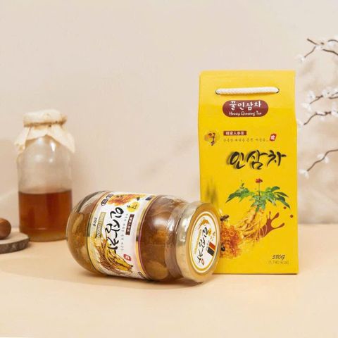 Nhâm sâm ngâm mật ong 6 năm tuổi Hàn Quốc MasilRaon 580gram
