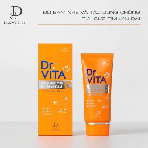 KEM CHỐNG NẮNG DR. VITA BẢO VỆ & NUÔI DƯỠNG DA MỖI NGÀY