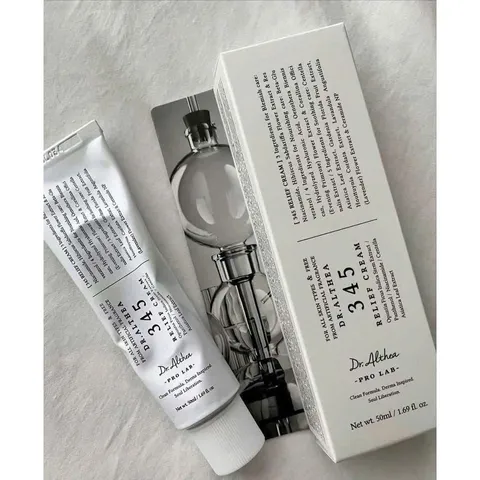Kem Phục Hồi Làm Dịu Da Mụn 345 Relief Cream 50ml
