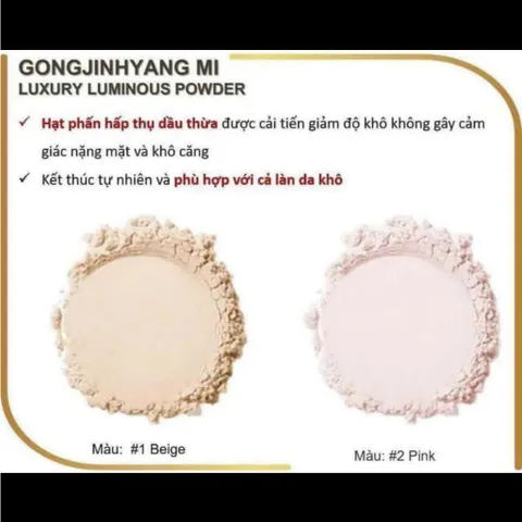 Phấn phủ bột siêu mịn Whoo Mi Jewelry Powder Kiểm soát dầu bắt sáng tự nhiên kết cấu mỏng nhẹ