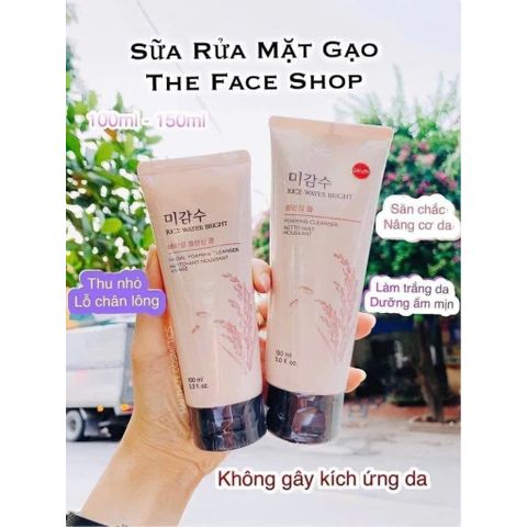 SỮA RỬA MẶT GẠO TFS tuýp 150ml