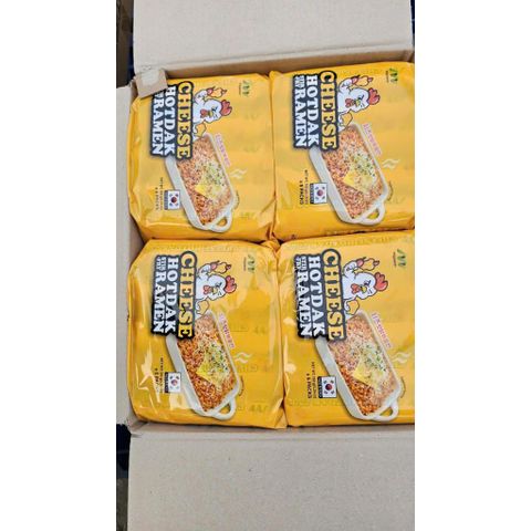 Mỳ trộn cay Hàn Quốc Hotdak Stir Fry Ramen 1 gói 5 bịch
