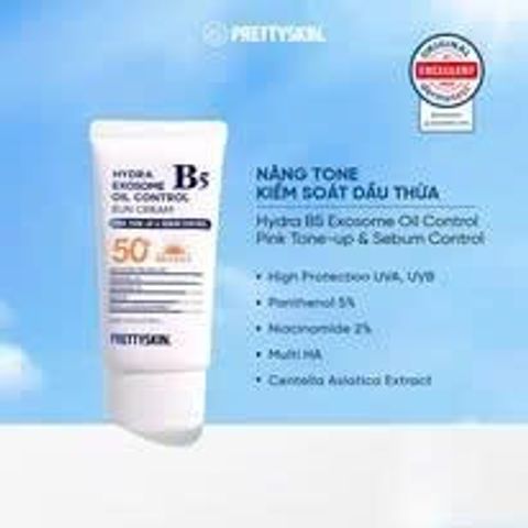 KEM CHỐNG NẮNG PHỤC HỒI HYDRA B5 EXOSOME CHỐNG NẮNG KẾT HỢP PHỤC HỒI DA