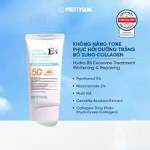 KEM CHỐNG NẮNG PHỤC HỒI HYDRA B5 EXOSOME CHỐNG NẮNG KẾT HỢP PHỤC HỒI DA