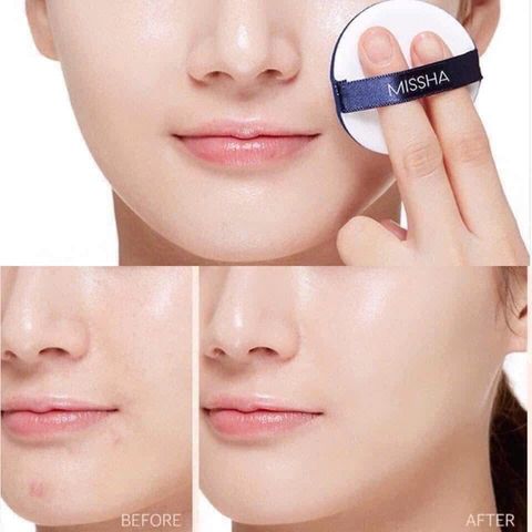 PHẤN NƯỚC MISSHA MAGIC CUSHION COVER LASTING Missha Magic Cushion Cover Lasting SPF50+ PA+++ tone 21