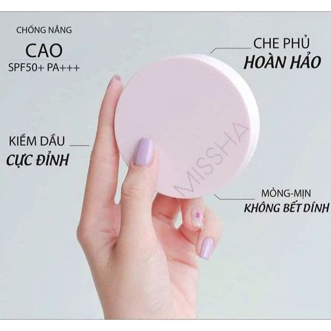 PHẤN NƯỚC MISSHA MAGIC CUSHION COVER LASTING Missha Magic Cushion Cover Lasting SPF50+ PA+++ tone 21