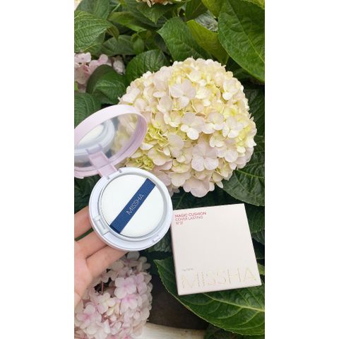 PHẤN NƯỚC MISSHA MAGIC CUSHION COVER LASTING Missha Magic Cushion Cover Lasting SPF50+ PA+++ tone 21