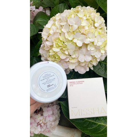 PHẤN NƯỚC MISSHA MAGIC CUSHION COVER LASTING Missha Magic Cushion Cover Lasting SPF50+ PA+++ tone 21